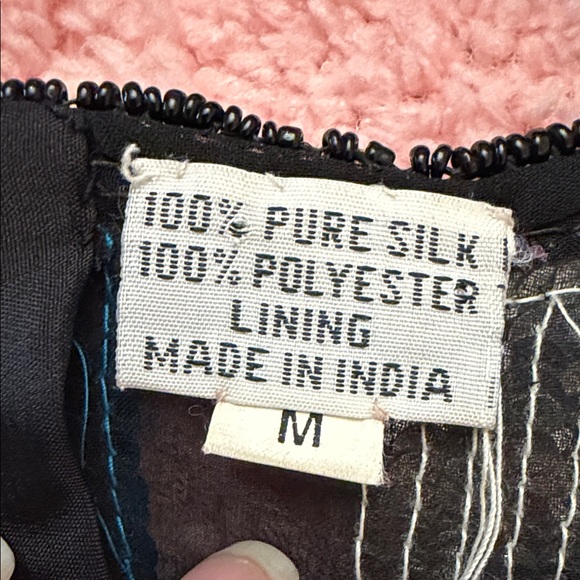 Multicolor Vintage Sequin Sleeveless Blouse - Picture 10 of 13